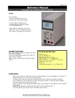 Preview for 3 page of McPower LBN-303 Reference Manual