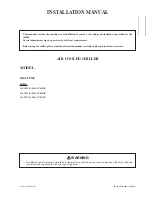 Preview for 17 page of McQuay 5ACV 30 CR Installation Manual