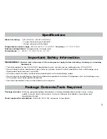 Preview for 3 page of McQuay 668375301 Operation And Application Manual