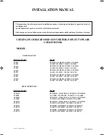 Preview for 2 page of McQuay ALC20B Installation Manual