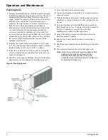 Предварительный просмотр 8 страницы McQuay E-F5 Installation And Maintenance Manual