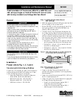 Предварительный просмотр 47 страницы McQuay FCVC Installation And Maintenance Manual