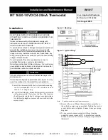 Предварительный просмотр 59 страницы McQuay FCVC Installation And Maintenance Manual