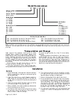 Предварительный просмотр 2 страницы McQuay FDD Series Installation & Maintenance Data