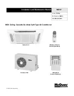 McQuay IM818 Installation And Maintenance Manual предпросмотр