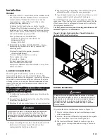 Предварительный просмотр 8 страницы McQuay Maverick I MPS006AG Series Installation And Maintenance Manual