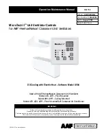 McQuay MicroTech II Operation & Maintenance Manual preview