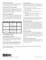 Предварительный просмотр 8 страницы McQuay OM 813 Operation & Maintenance Data