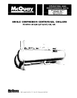 McQuay PEH050 Operating And Maintenance Data preview