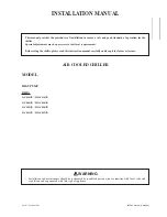 Предварительный просмотр 14 страницы McQuay R410A SINGLE COMPRESSOR SERIES Installation Manual