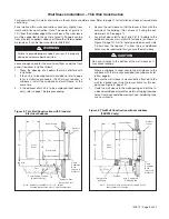 Предварительный просмотр 9 страницы McQuay Remington PTAC B+ Installation & Maintenance Data