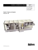 Preview for 1 page of McQuay Skyline IM777 Installation And Maintenance Manual