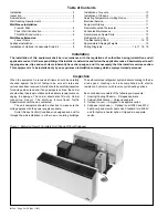 Предварительный просмотр 2 страницы McQuay Suite Incremental Installation & Maintenance Data