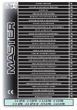 Preview for 1 page of MCS Master B 9 EPB User And Maintenance Book