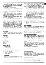 Preview for 6 page of MCS Master DH 712 User And Maintenance Book