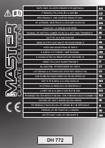 MCS Master DH 772 User And Maintenance Book preview