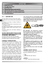 Preview for 39 page of MCS Master DH 792 User And Maintenance Book