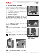 Предварительный просмотр 20 страницы MCZ ALPHA-ORION Installation And Use Manual