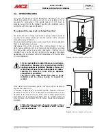 Предварительный просмотр 13 страницы MCZ Athos Power HYDRO Installation And Use Manual