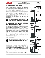 Предварительный просмотр 16 страницы MCZ Athos Power HYDRO Installation And Use Manual