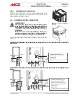 Предварительный просмотр 26 страницы MCZ Athos Power HYDRO Installation And Use Manual