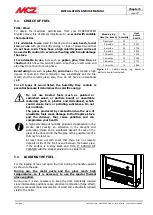 Предварительный просмотр 27 страницы MCZ Forma Series Installation And Use Manual