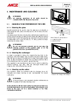 Предварительный просмотр 30 страницы MCZ Forma Series Installation And Use Manual