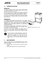 Предварительный просмотр 27 страницы MCZ FORMA WOOD 75 DX-SX Use And Installation  Manual