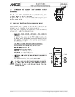 Preview for 30 page of MCZ Kama Installation And Use Manual