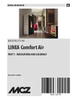 MCZ LINEA Comfort Air Installation Manual предпросмотр