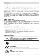 Preview for 3 page of MCZ LINEA Comfort Air Installation Manual