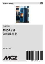 Предварительный просмотр 1 страницы MCZ MUSA 2.0 Installation Manual