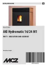 MCZ MUSA Hydromatic 16 M1 Installation Manual preview