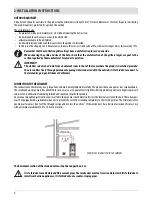 Preview for 10 page of MCZ Stripe Overnight Use And Installation  Manual