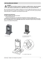 Preview for 19 page of MCZ Stripe Overnight Use And Installation  Manual