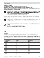 Preview for 27 page of MCZ Stripe Overnight Use And Installation  Manual