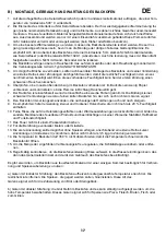 Предварительный просмотр 17 страницы MCZ Sunday America Assembly Instruction Manual