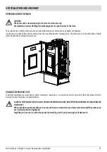 Preview for 29 page of MCZ Vivo 85 Hydro Installation Manual