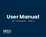 MD HearingAid VOLT H Series User Manual preview