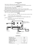 Предварительный просмотр 3 страницы md.lab SW-10AM User Manual