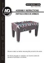 MD SPORTS 1425606 Assembly Instructions Manual предпросмотр