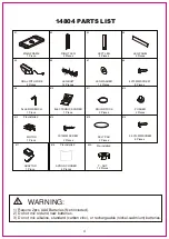 Предварительный просмотр 5 страницы MD SPORTS 14804 Assembly Instructions Manual