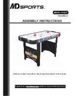 Preview for 1 page of MD SPORTS 1514817 Assembly Instructions Manual