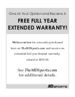 Preview for 2 page of MD SPORTS 1538410 Assembly Instructions Manual