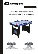 MD SPORTS 1614823 Assembly Instructions Manual предпросмотр