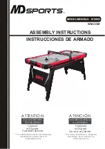 MD SPORTS 1616003 Assembly Instructions Manual preview