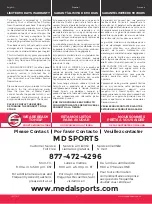 Preview for 2 page of MD SPORTS 1631001 Assembly Instructions Manual