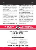 Preview for 3 page of MD SPORTS 1642124 Assembly Instructions Manual