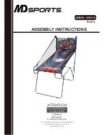 Preview for 1 page of MD SPORTS 1656310 Assembly Instructions Manual