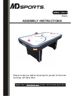 Предварительный просмотр 1 страницы MD SPORTS 17201-15 Assembly Instructions Manual